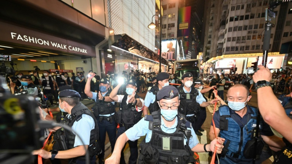 Hong Kong police make multiple arrests as Tiananmen gatherings banned