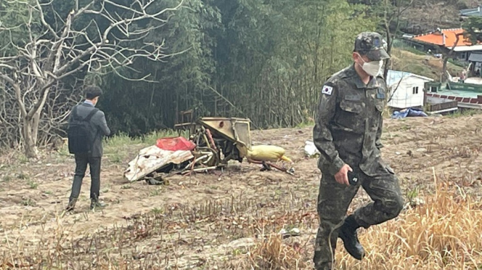 Cuatro muertos en un choque de aviones de la fuerza aérea de Corea del Sur