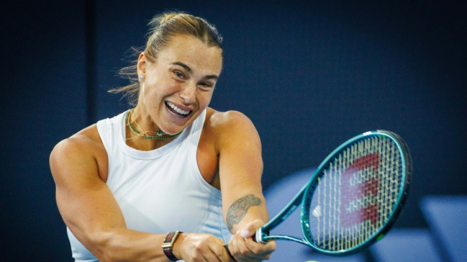 Tennis: "affamée", Sabalenka est "prête" pour de nouveaux succès 