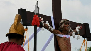 Philippines holds bloody crucifixions, whippings on Good Friday