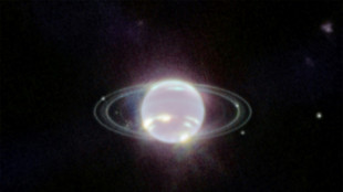 Neptune's delicate rings captured in new Webb image