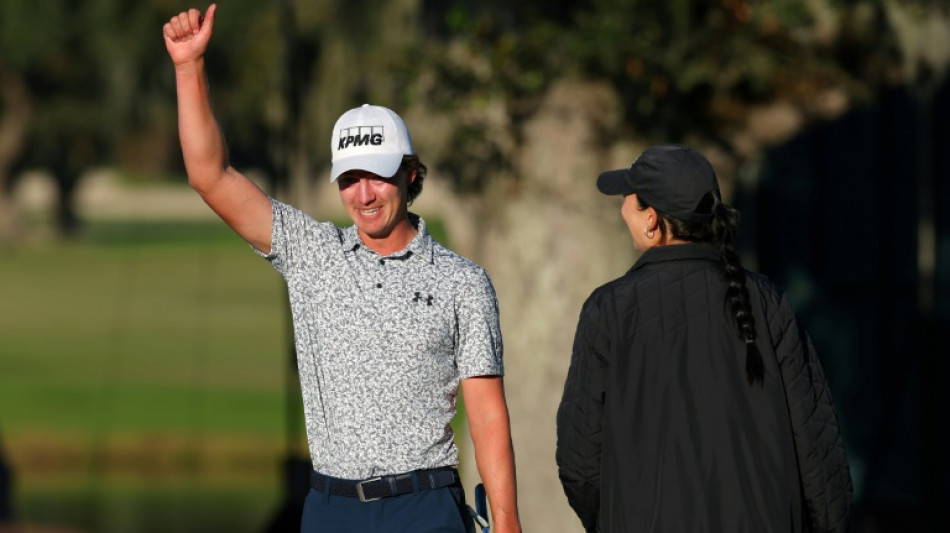 American McNealy takes first PGA title with closing birdie