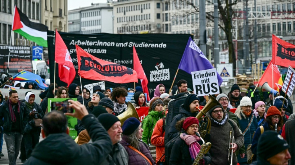 Münchner Sicherheitskonferenz wird von Kundgebungen und Protesten begleitet