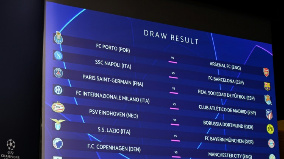 Leipzig-Real Madrid, Inter-Atlético, e Napoli-Barcelona nas oitavas da Champions