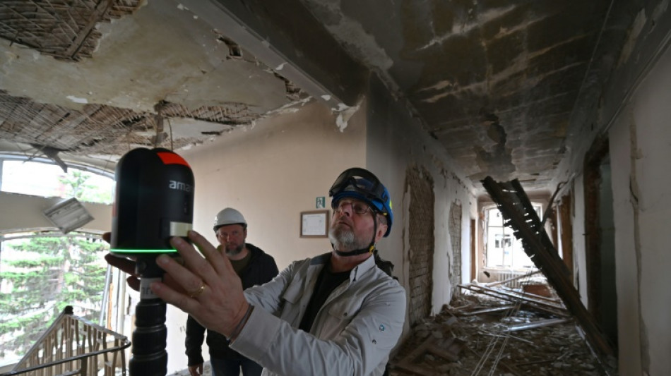 High-tech race to map Ukraine's damaged historic buildings