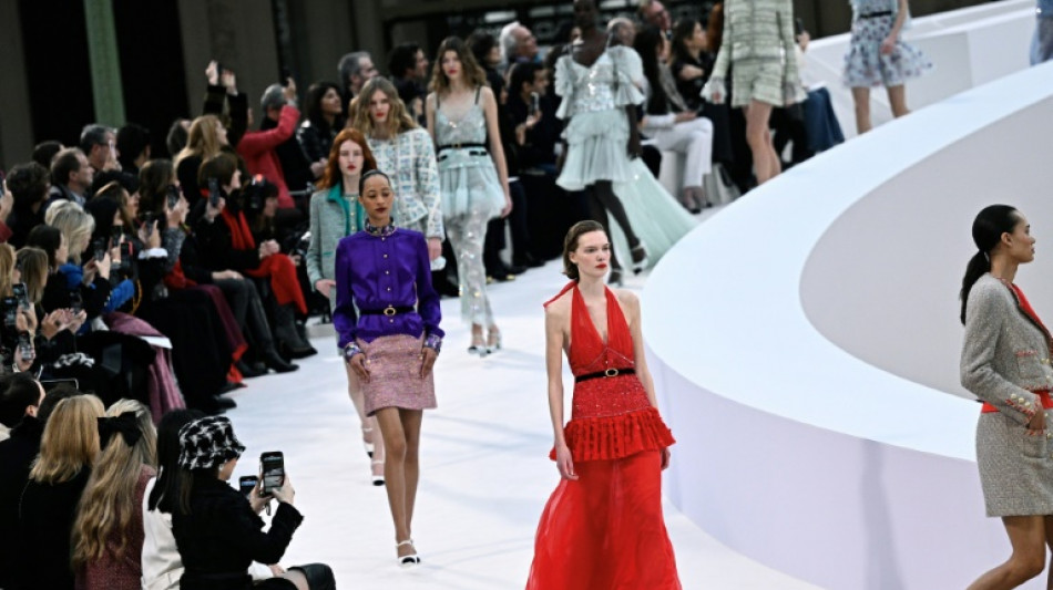 Chanel unveils light and colourful haute couture collection