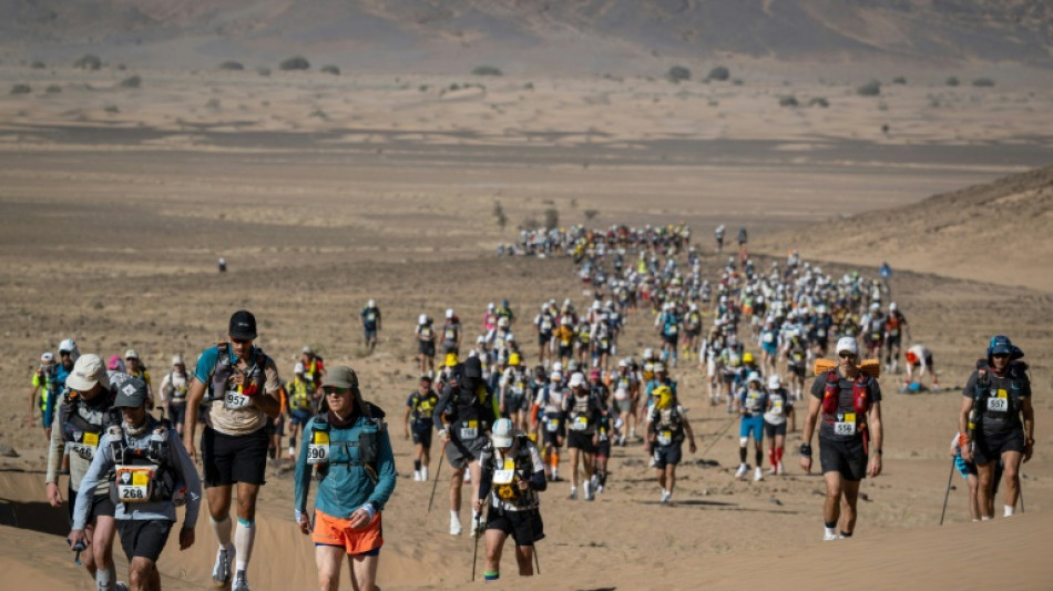 Marathon des Sables: les "Doc trotters" au chevet des pieds des marathoniens